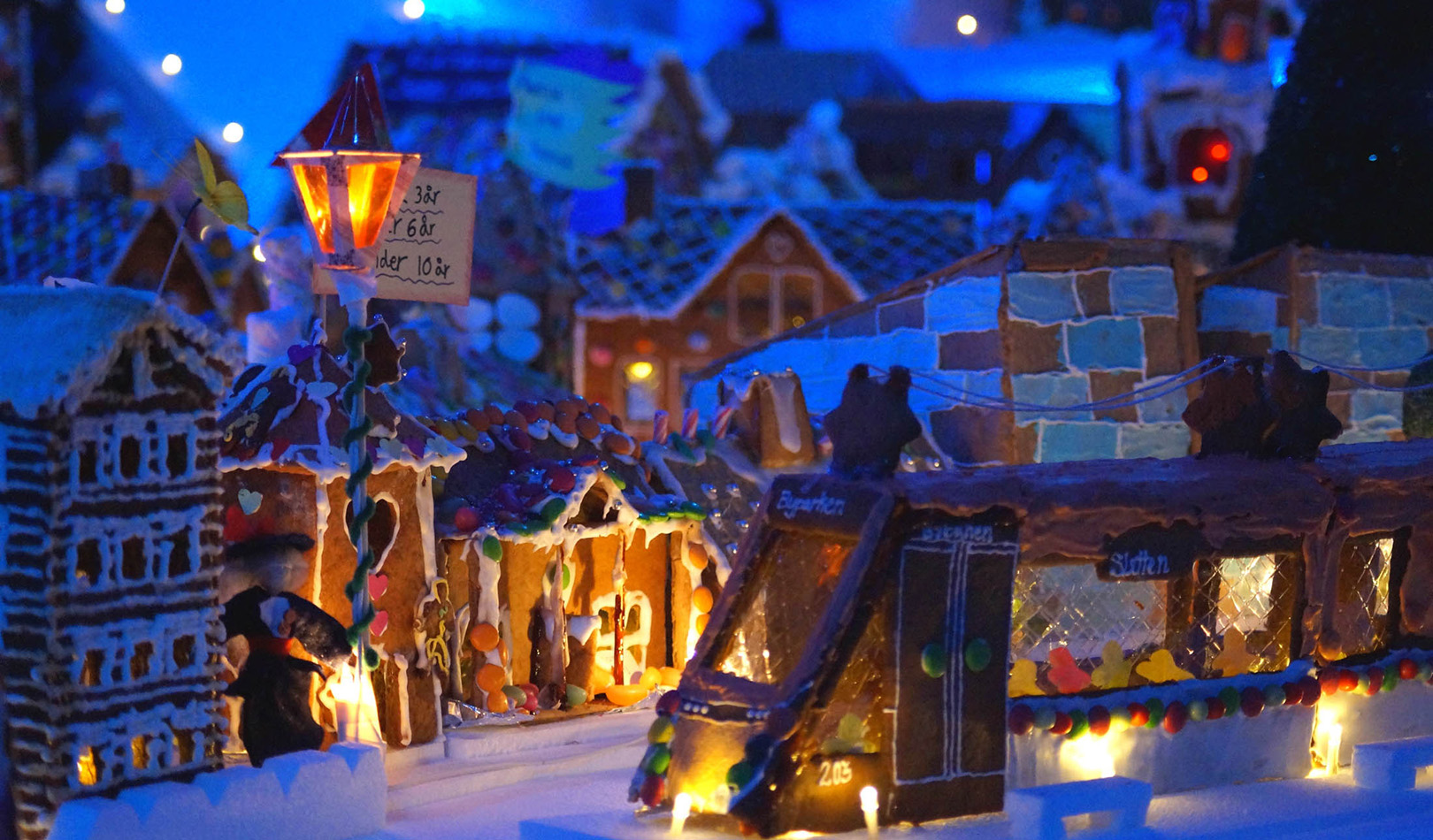 Gingerbread city in Bergen