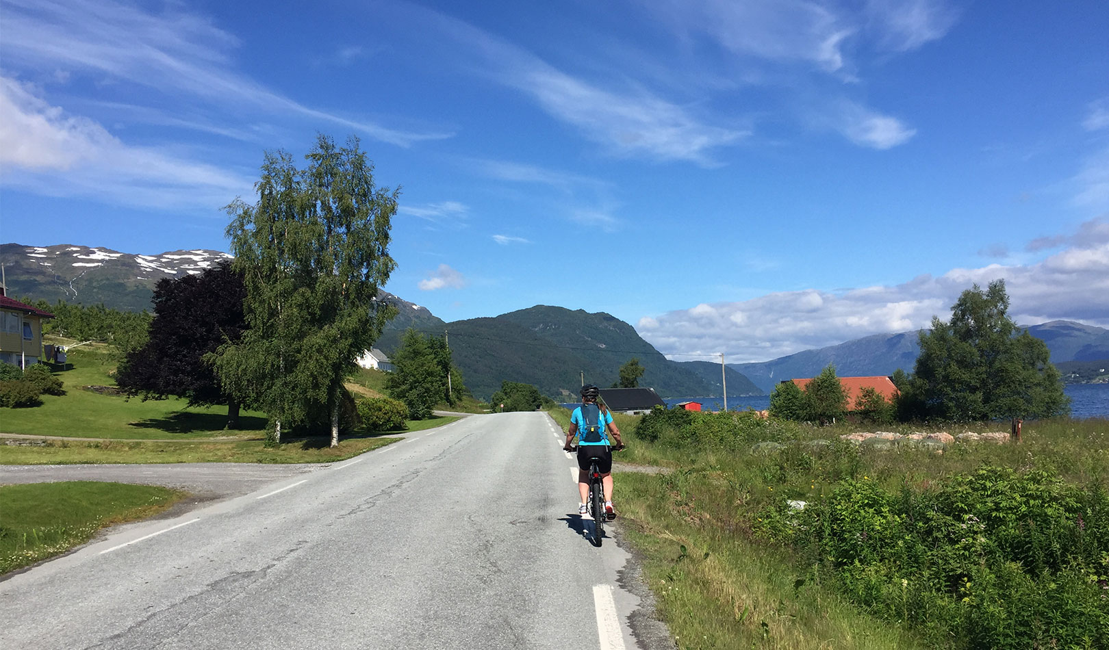 Biking in Sandane