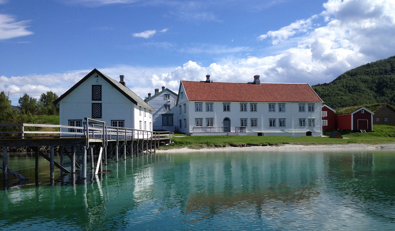 The old trading post at Kjerringøy.