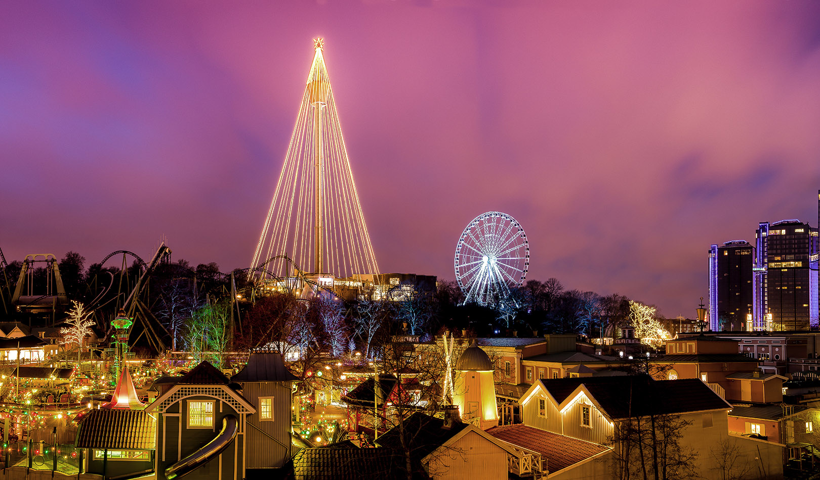 Skyline over Liseberg