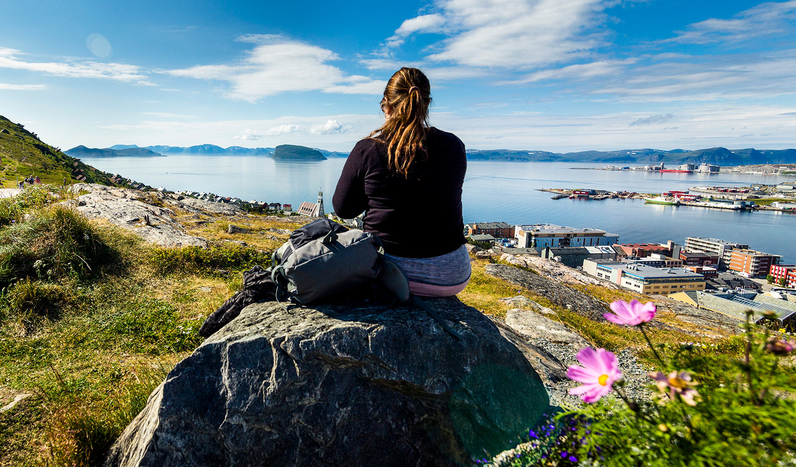 Utsikt over Hammerfest
