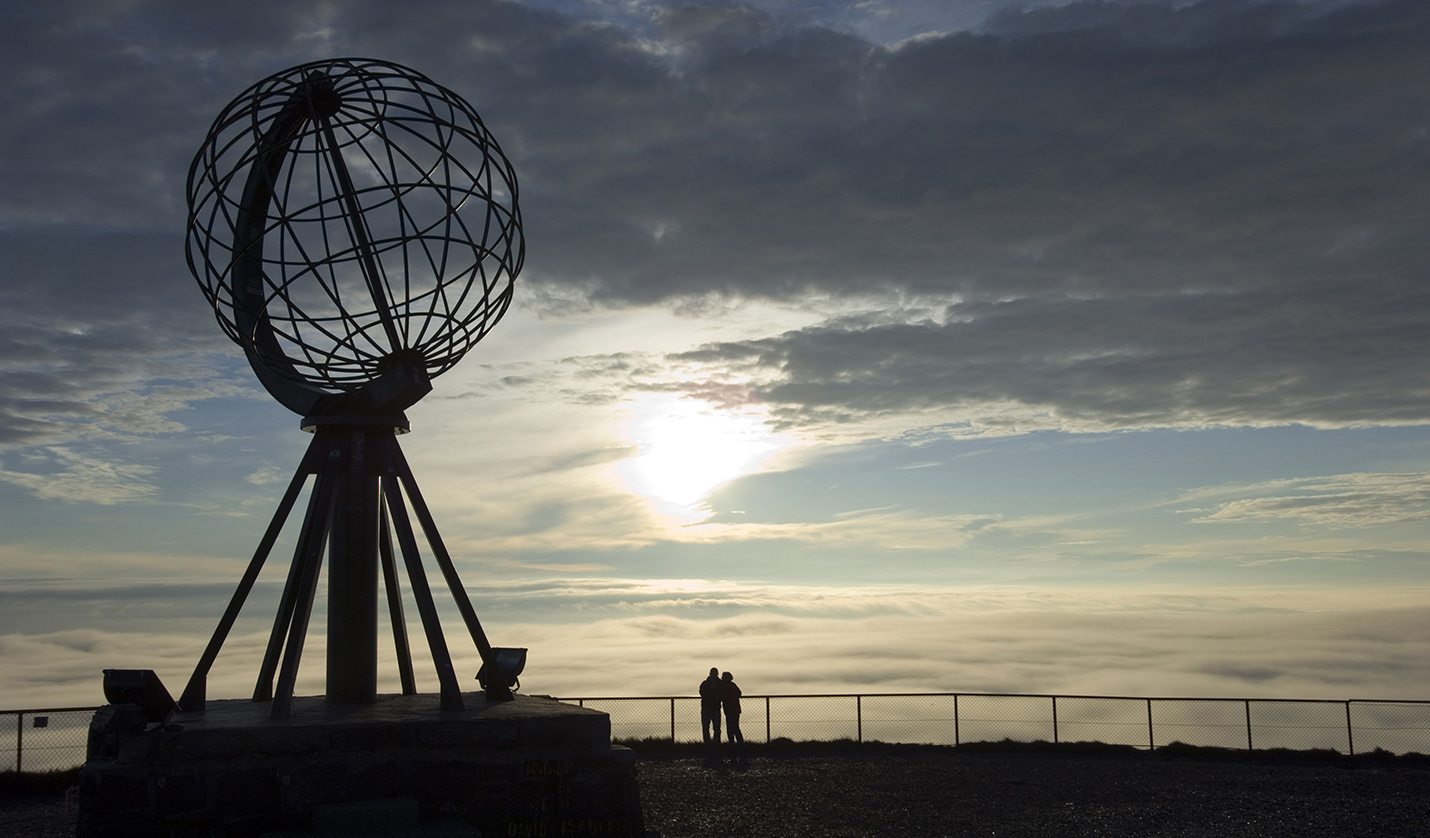 The North Cape at Magerøya, Finnmark.