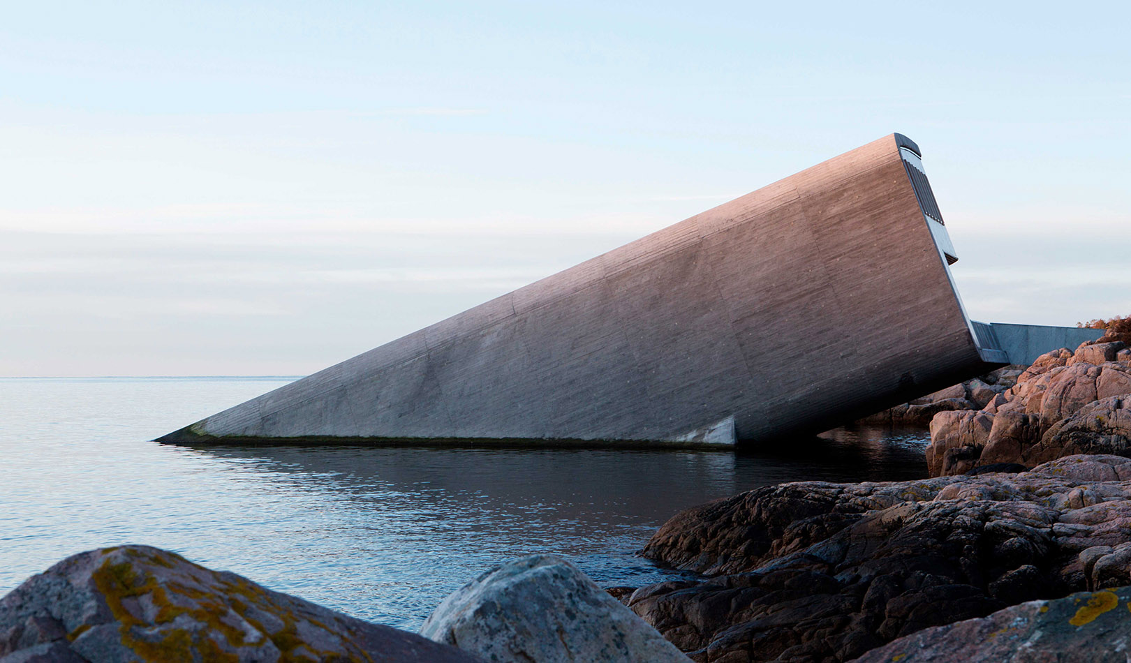 Undervannsrestauranten Under på Lindesnes