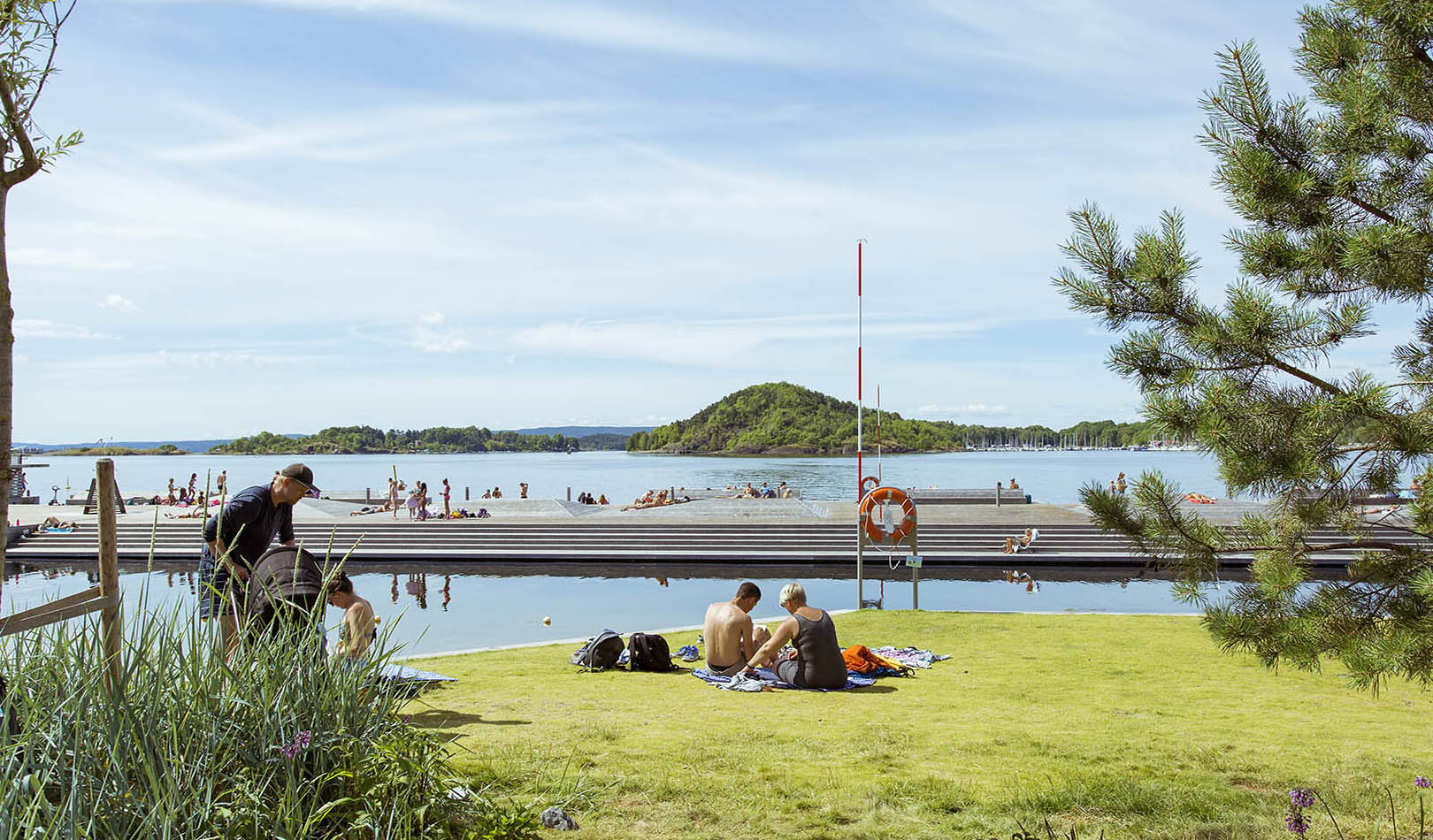 Sommer i Oslo på sitt aller deiligste - Sørenga Sjøbad