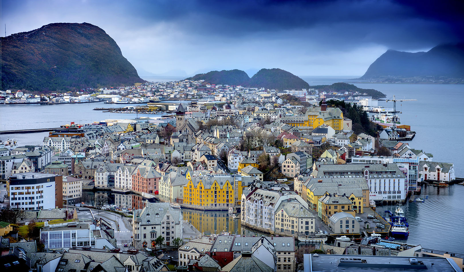 View over Ålesund.