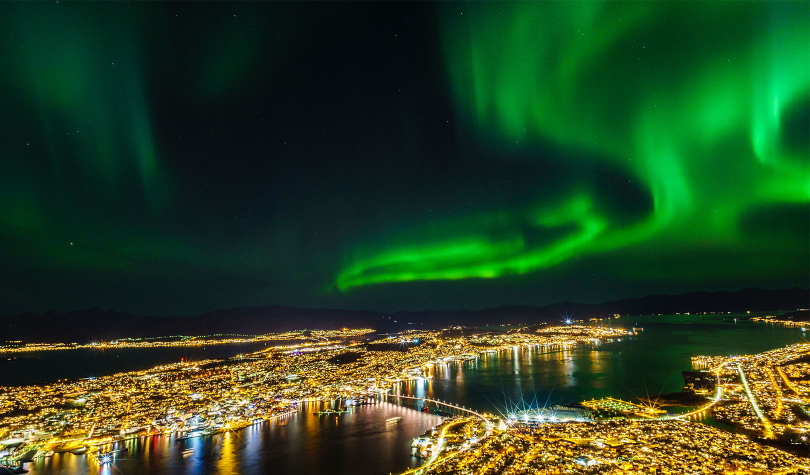 Nordlys over Tromsø