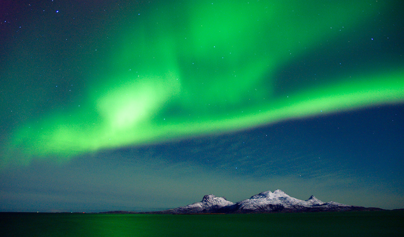Northern lights over Bodø