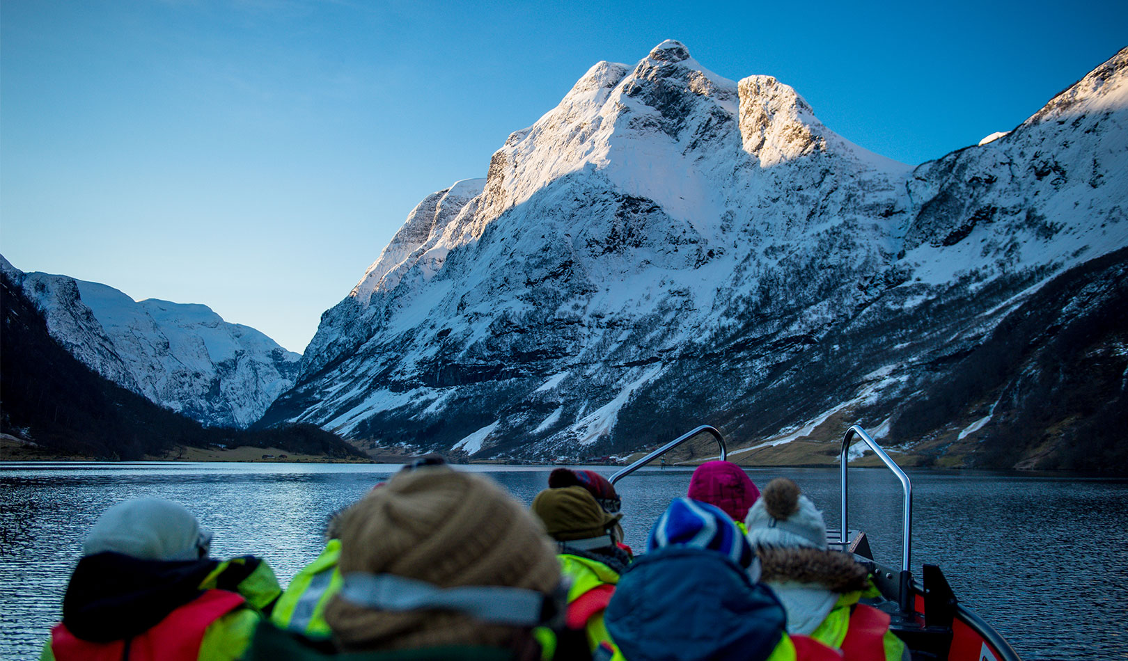 From Flåm in Aurlandsfjorden to Nærøyfjorden