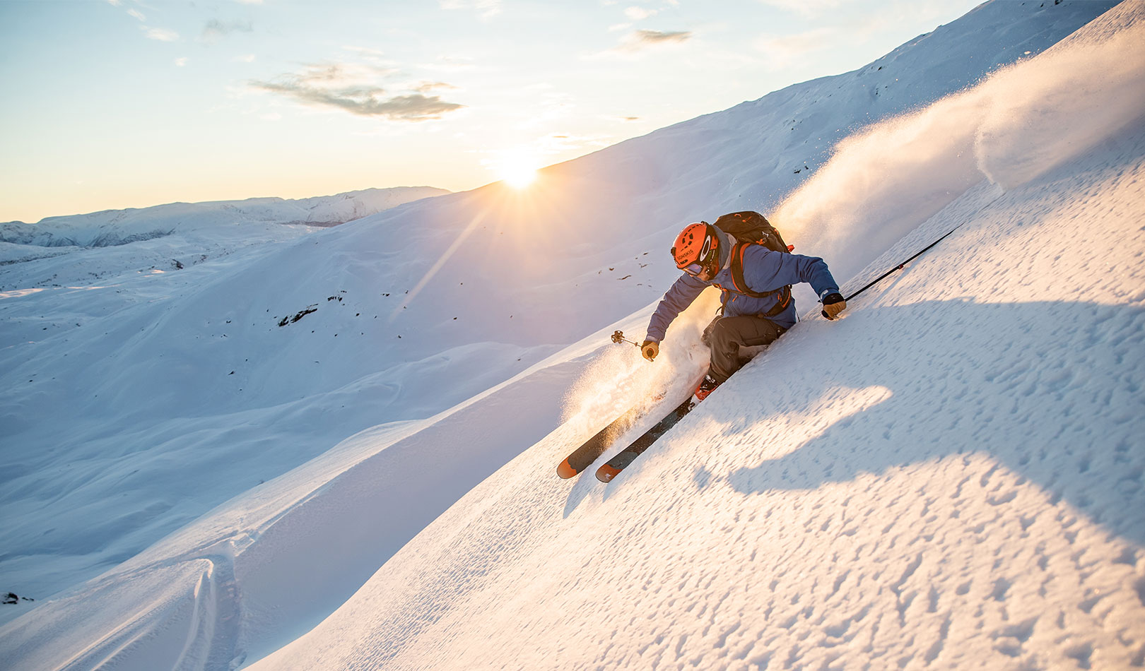 Excellent skiing conditions close to Sogndal
