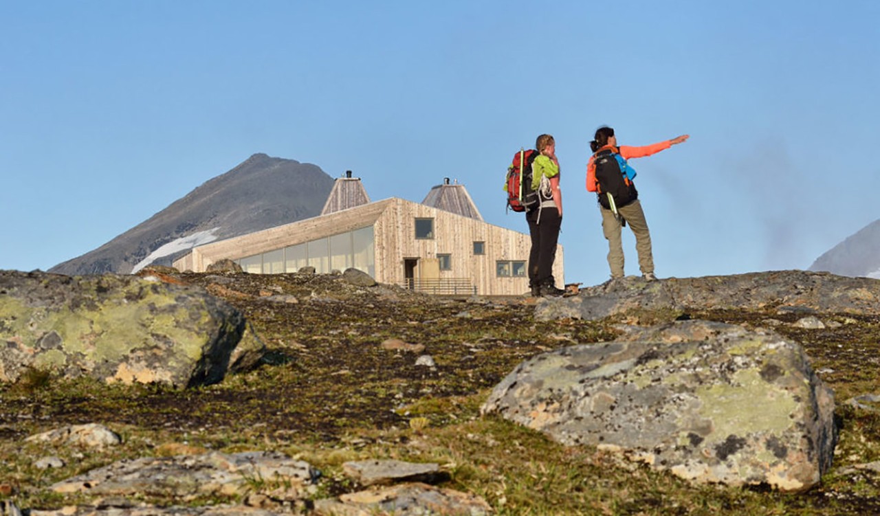 Rabothytta is one of Turistforeningens cabins 1200 meters above sealevel.