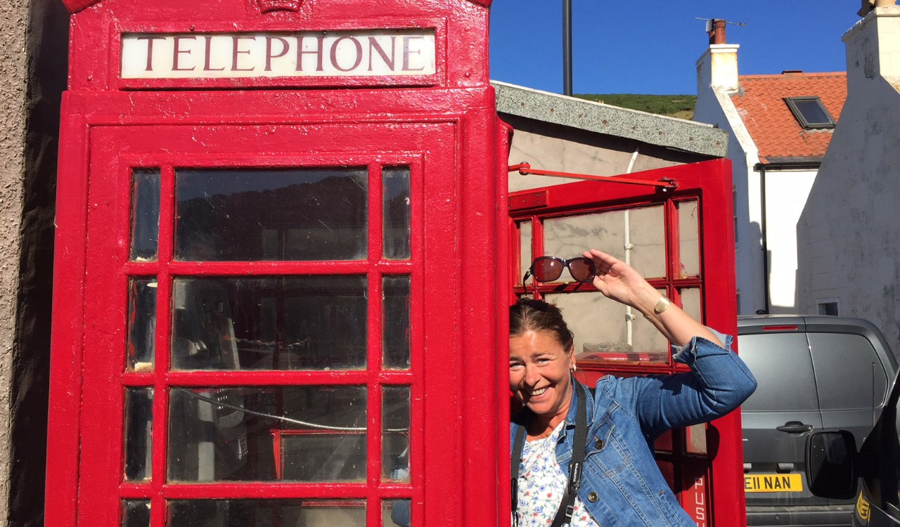 Telefonkiosken i Pennan ble berømt etter filmen A local hero