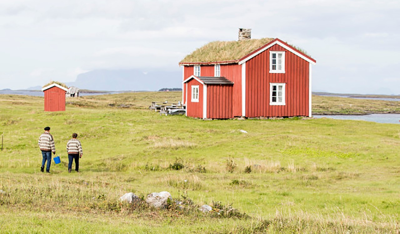Vakker gård i Helgeland