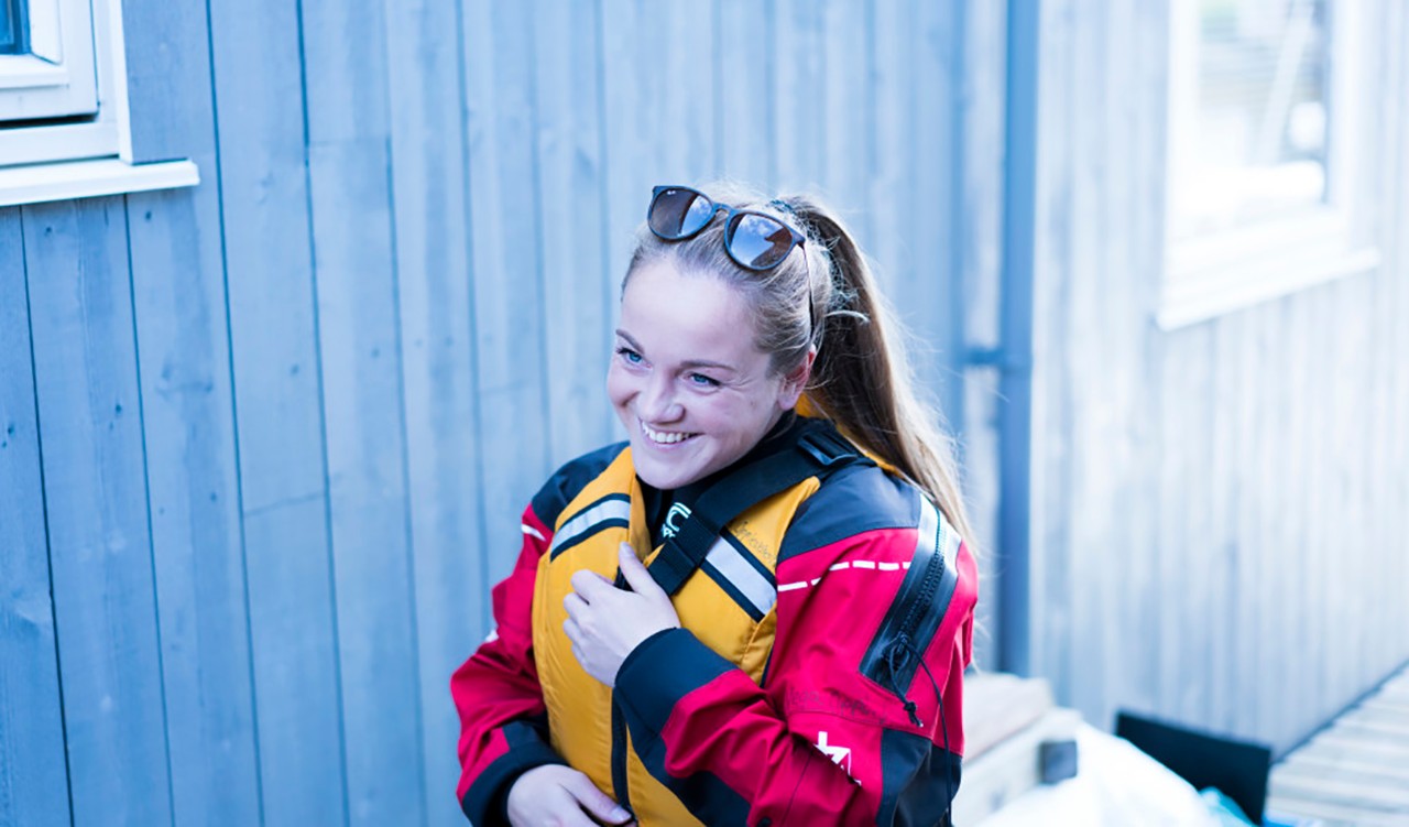 Jente klare for øyhopping på Helgeland