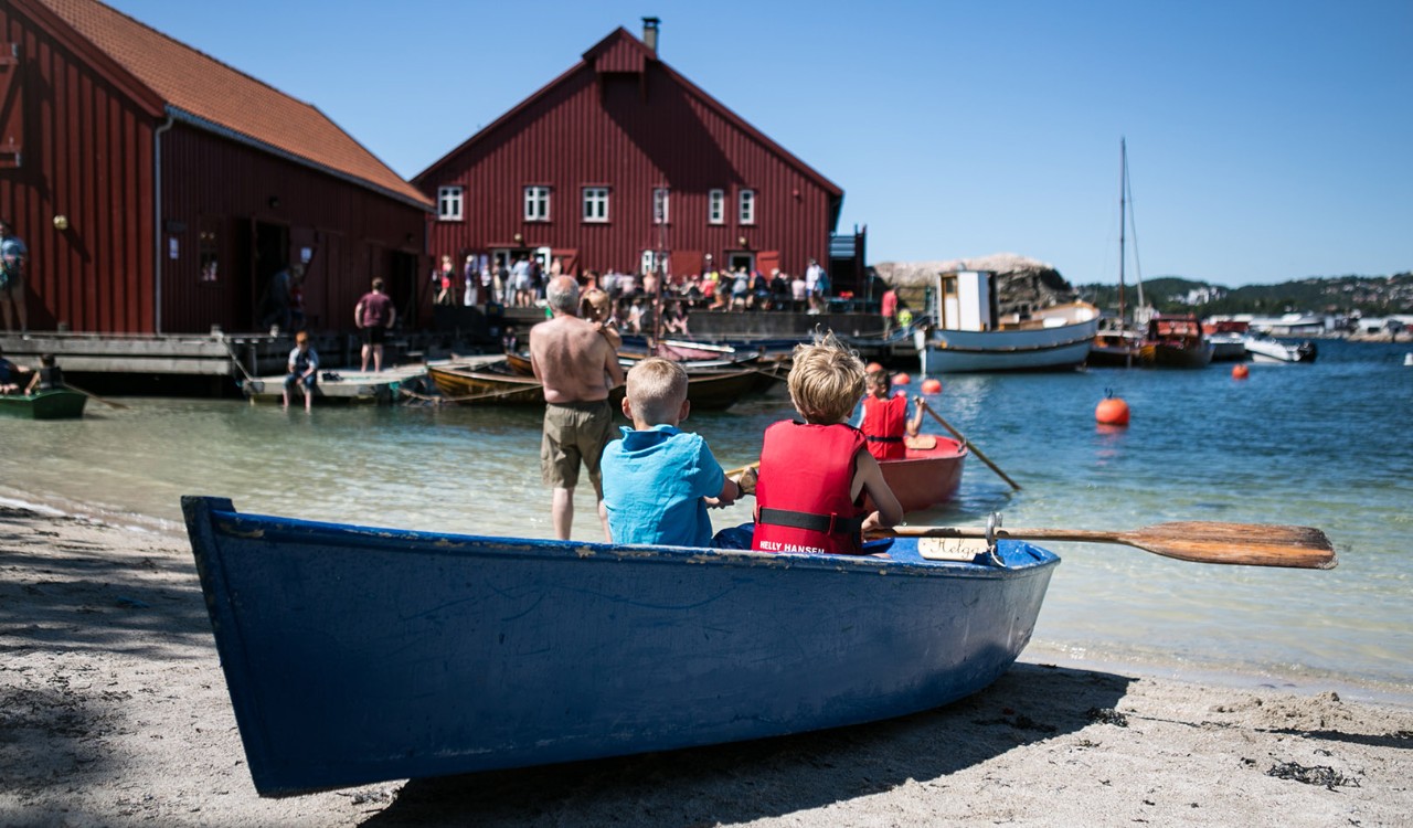Roing på Bragdøya
